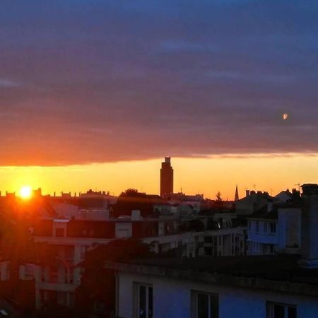 Charmant Appartement Lumineux - Dernier Etage Avec Balcon - Proche Centre-Ville Nantes Dış mekan fotoğraf