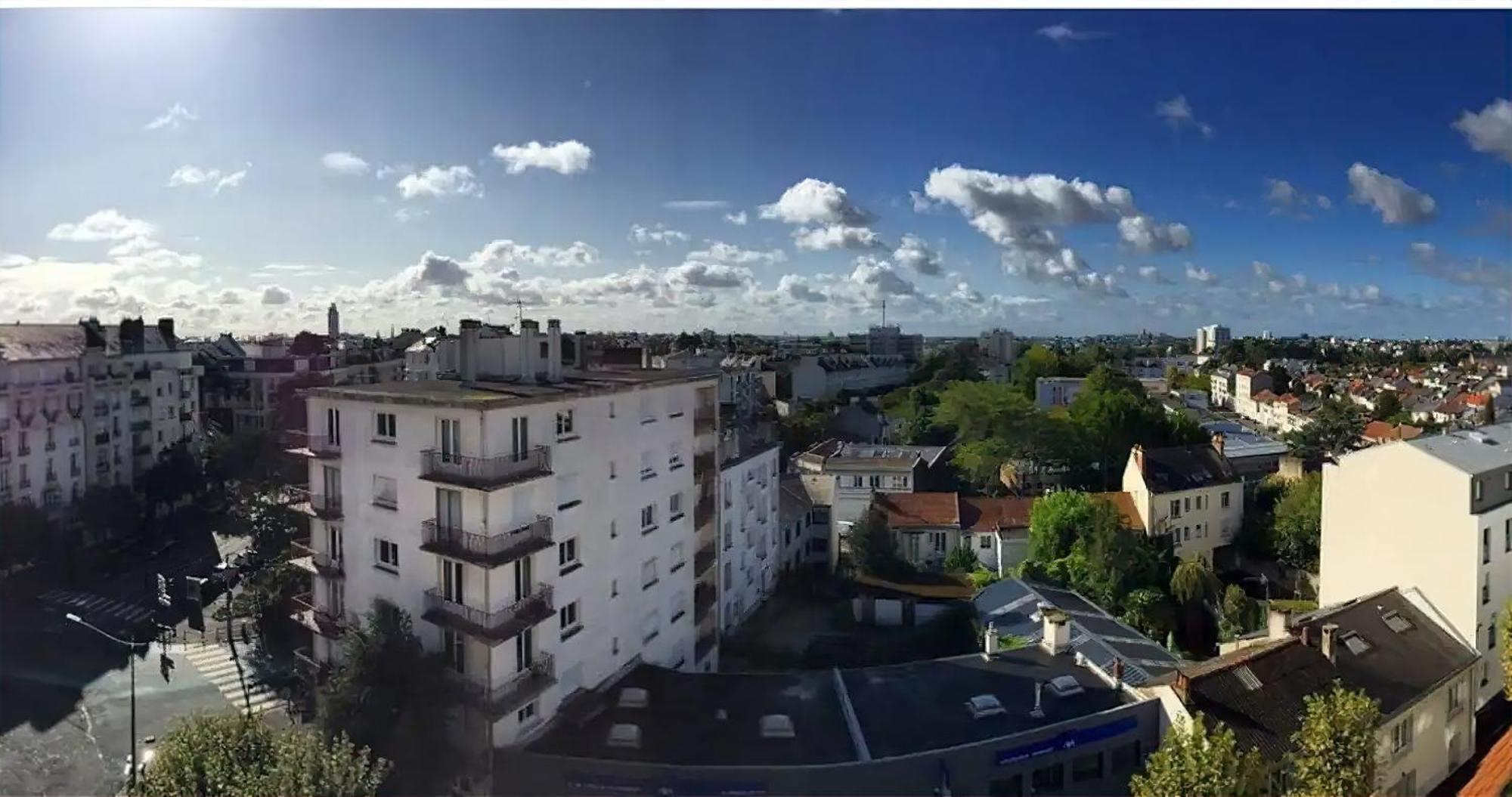 Charmant Appartement Lumineux - Dernier Etage Avec Balcon - Proche Centre-Ville Nantes Dış mekan fotoğraf