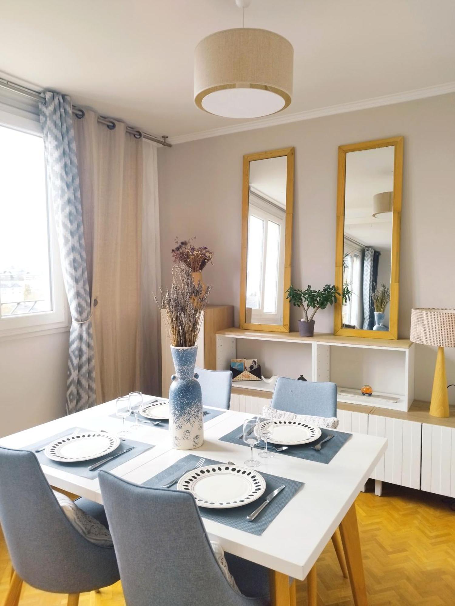 Charmant Appartement Lumineux - Dernier Etage Avec Balcon - Proche Centre-Ville Nantes Dış mekan fotoğraf